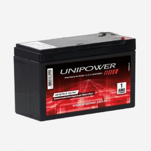 BATERIA P/ NOBREAK UNIPOWER 12V 7AH