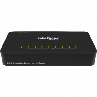 SWITCH INTELBRAS 08P 10/100/1000MBPS SG800Q+