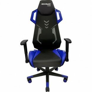 CADEIRA MYMAX GAMER MX10 GIRATORIA PT/AZUL        