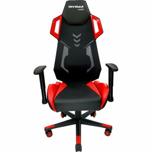 CADEIRA MYMAX GAMER MX10 GIRATORIA PT/VERMELHO    