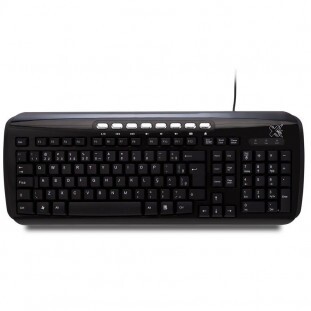 TECLADO MAXPRINT USB MULT.CLASSIC  PRETO 601351-9