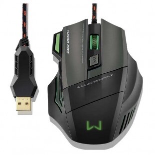 MOUSE MULTILASER USB GAMER MO207 PRETO            