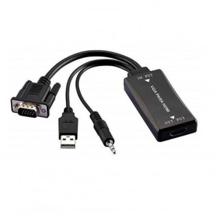 CABO MULTILASER CONVERSOR VGA/HDMI C/AUDIO WI280--