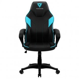 CADEIRA THUNDERX3 GAMER EC1 PRETA/CYAN            