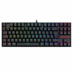 TECLADO GAMER REDRAGON KUMARA PRO RGB PRETO       
