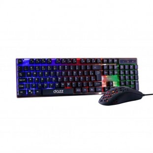 COMBO DAZZ MOUSE + TECLADO DIAMOND DUST USB PT    