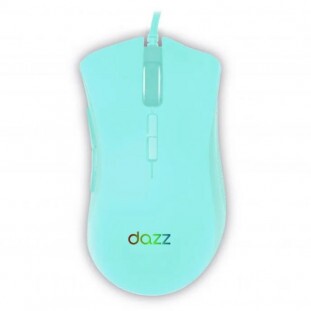 MOUSE DAZZ USB GAMER MIZARD 12000DPI 62000086 AZUL