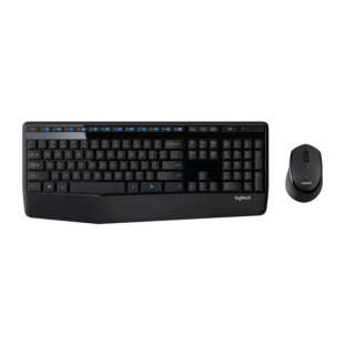 KIT TECLADO+MOUSE LOGITECH USB S/FIO MK345 PRETO