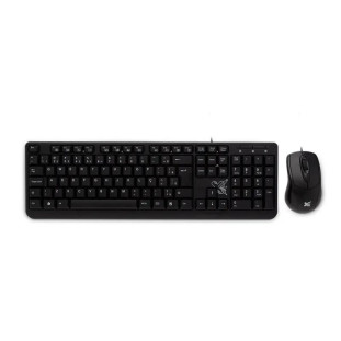 TECLADO+M. MAXPRINT USB 2.0 COM FIO ESSENCIAL 62000131 PRETO