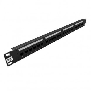 PATCH PANEL SOHOPLUS CAT.6E 24PORTAS T568A/B