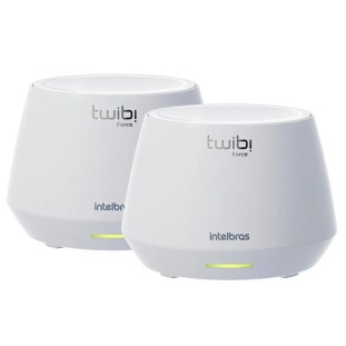 CONJUNTO INTELBRAS ROTEADOR SEM FIO TWIBI FORCE AX WI-FI 6 2.4/5GHZ 4750131