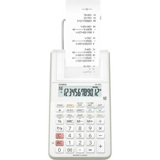 CALCULADORA CASIO 12DIGITOS HR-8RC BRANCA
