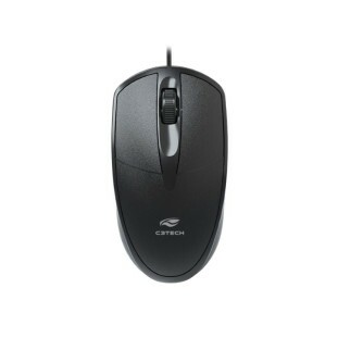 MOUSE C3TECH USB 2.0 COM FIO 1000DPI MS-31BK PRETO
