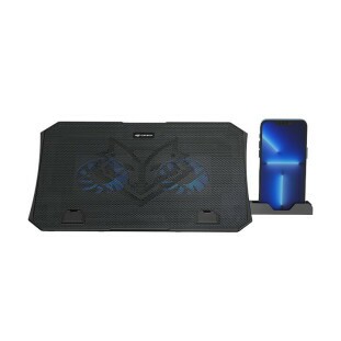 SUPORTE C3TECH USB 2.0 C/COOLER PARA NOTEBOOK 15.6" NBC-40BK PRETO