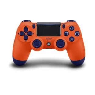 CONTROLE SONY DUALSHOCK 4 SEM FIO PS4 LARANJA