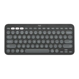 TECLADO LOGITECH PEBBLE KEYS 2 K380S BLUETOOTH GRAFITE 920-011789