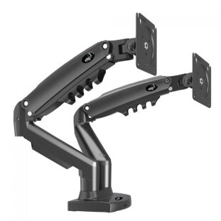 SUPORTE ELG ARTICULADO DE MESA PARA TVS 17" A 35" C/USB F180USB PRETO