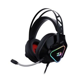 FONE REDRAGON GAMER HEADSET CADMUS RGB USB PRO 7.1 H370 PRETO