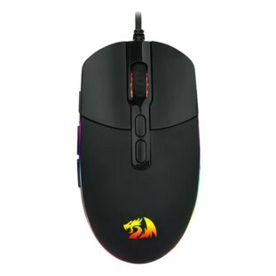 MOUSE RADRAGON GAMER INVADER 10000DPI RGB M719-RGB INVADER RGB PRETO