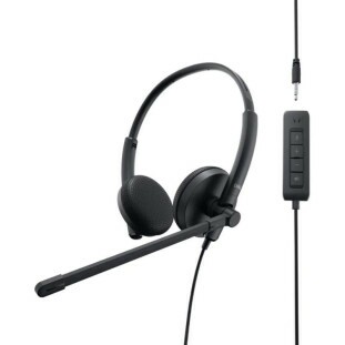 FONE DE OUVIDO DELL HEADSET PRO COM FIO WH1022 USB 520-AAWV PRETO