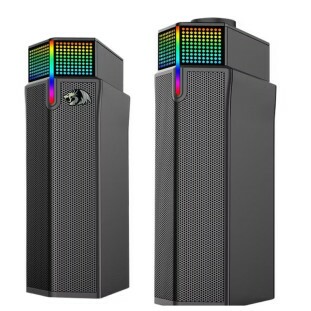 CAIXA DE SOM REDRAGON GAMER YORICK RGB GS511 PRETO