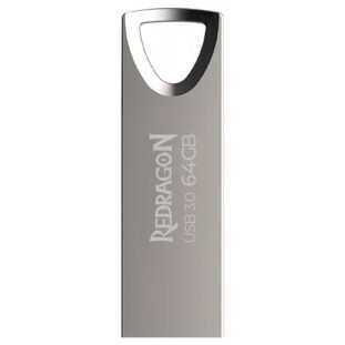 PEN DRIVE 64GB REDARGON 3.0 LUMA FLASH ED-505 PRATA