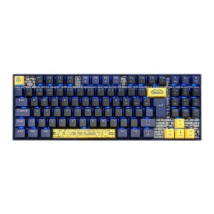 TECLADO REDRAGON GAMER MECANICO ALIANCA DO WORLD OF WARCRAFT PRETO/AZUL