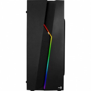 GABINETE AEROCOOL ATX BOLT RGB PRETO              