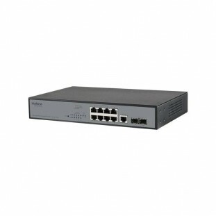 SWITCH INTELBRAS 8P GER GIGA 2P MINI SG1002MRL2+  