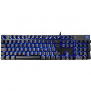 TECLADO HP GAMER GK400F MECANICO LED PRETO        