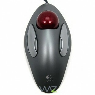 MOUSE LOGITECH USB TRACKMAN CINZA                 