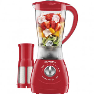 LIQUIDIFICADOR MONDIAL POWER 2 RED 500W L-77 127V 