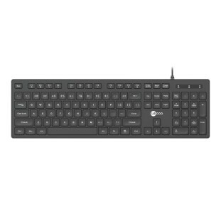 TECLADO LECOO USB KB102 WIRED KEYBOARD PRETO