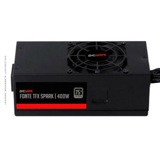 FONTE ATX PCYES TFX SPARK 400W SLIM - SEM CABO