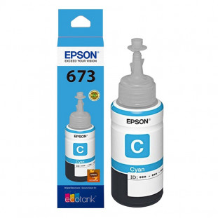 REFIL DE TINTA EPSON T673 CIANO - 70ML            