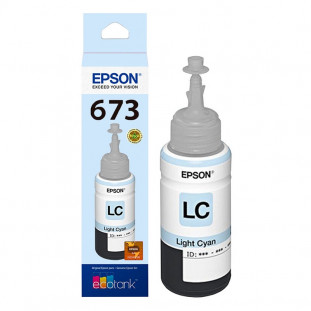 REFIL DE TINTA EPSON T673 CIANO CLARO - 70ML      