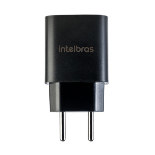CARREGADOR INTELBRAS USB-A PARA USB-C EC 11 POWER 20W PRETO 4820106