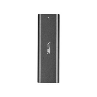 CASE P/SSD VINIK USB 3.1 TYPE-C M.2 NVME CSM2C CINZA