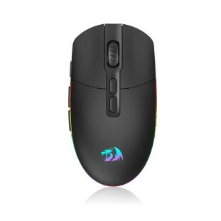 MOUSE REDRAGON GAMER SEM FIO INVADER PRO 10000DPI RGB M719GB-PRO PRETO