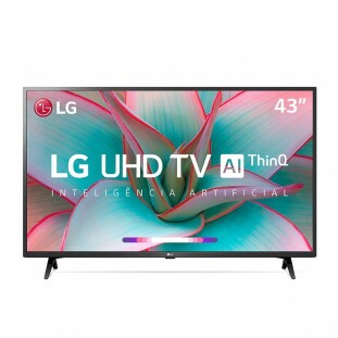 TV LED LG UHD 4K "43" SMART 43UN7300 BTPRETA      