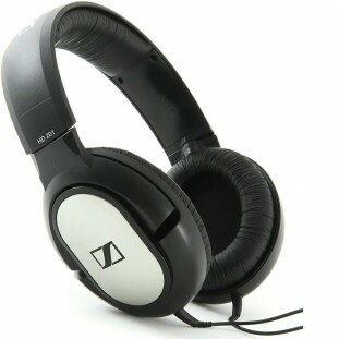 FONE DE OUVIDO SENNHEISER HD201 POWERFUL PRETO