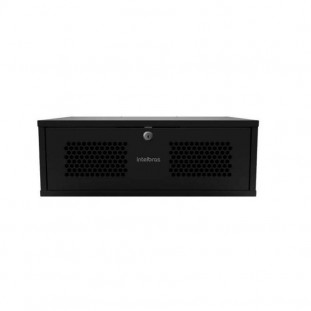 RACK MINI INTELBRAS 5U 370MM MRM537 MONTADO PT    