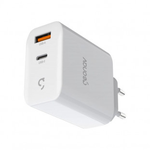 CARREG.GEONAV SUPERPOWER USB/USB-C 65W BRANCO     