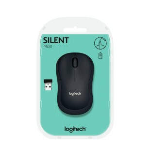 MOUSE LOGITECH USB S/FIO M220 SILENT GRAFITE