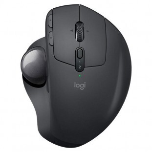 MOUSE LOGITECH USB S/FIO TRACKBALLMAX ERGO PRETO  