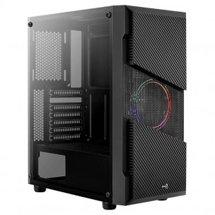 GABINETE AEROCOOL ATX MENAGE SATURN FRGB PT       