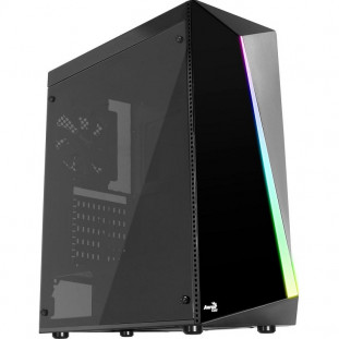 GABINETE AEROCOOL ATX RGB SHARD ACRYLIC PRETO     