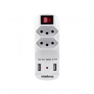 ADAPTADOR CARREGADOR USB INTELBRAS EAC 1002 BR    