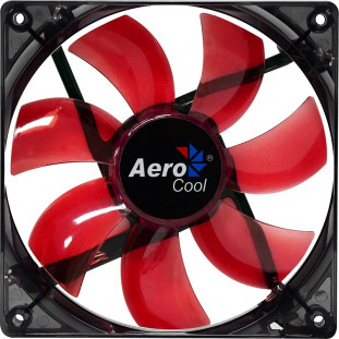 COOLER AEROCOOL 12CM LIGHTNING COLOR LED VERMELHO 