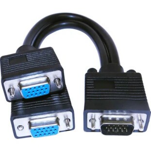 CABO STORM VGA HD15 MACHO X 2 VGA HD15 FEMEA CBVG0014
